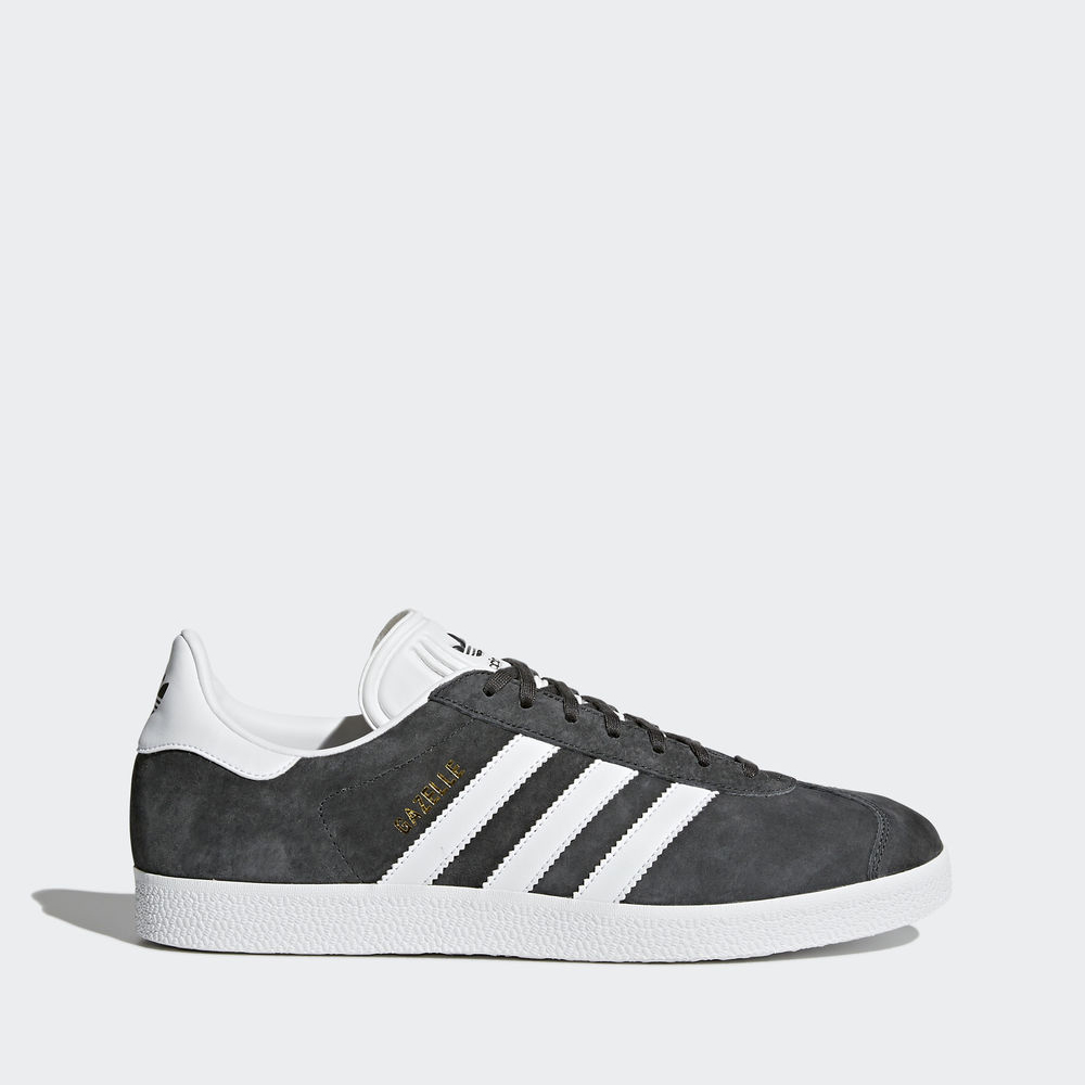 Adidas Gazelle - Originals γυναικεια - Βαθυ Γκρι/Ασπρα/Χρυσο Χρωμα Μεταλλικός,Μέγεθος: EU 36 – 54 2/